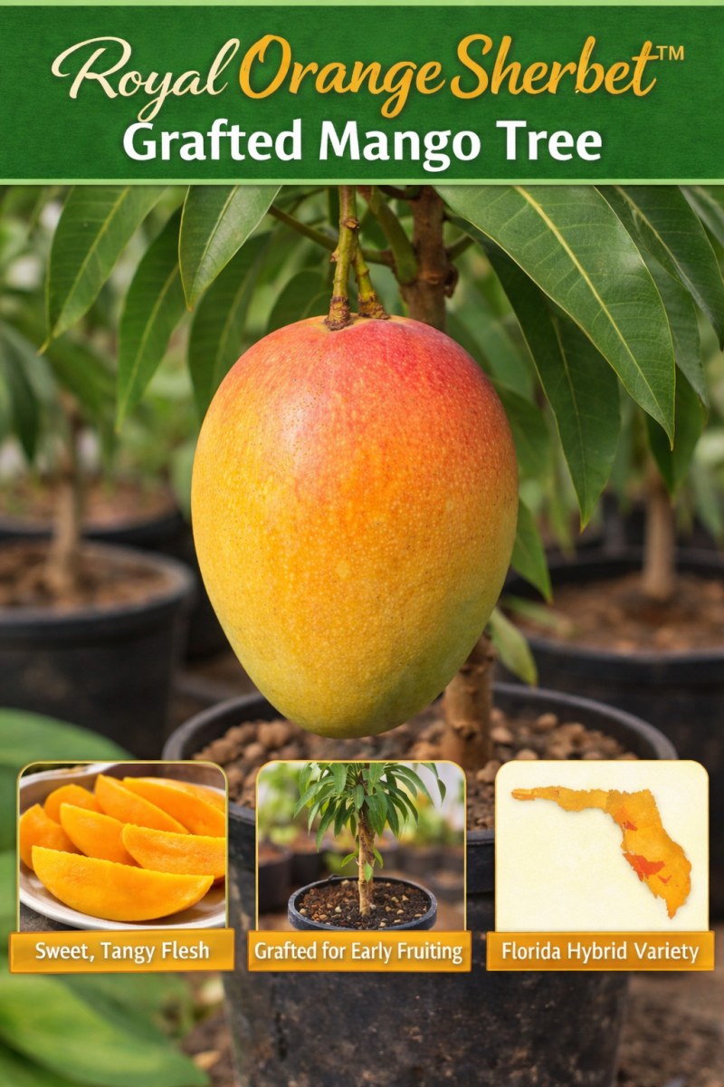 Grafted Orange Sherbet Plant in Sydney