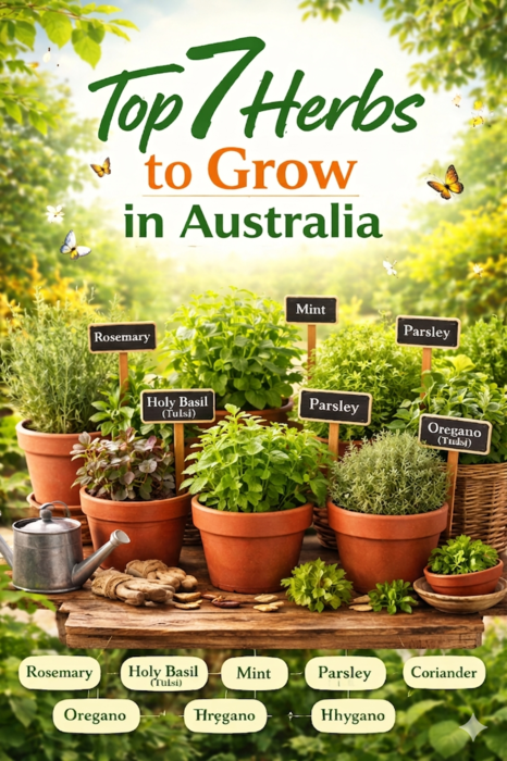Top 7 Herbs to Grow in Australia