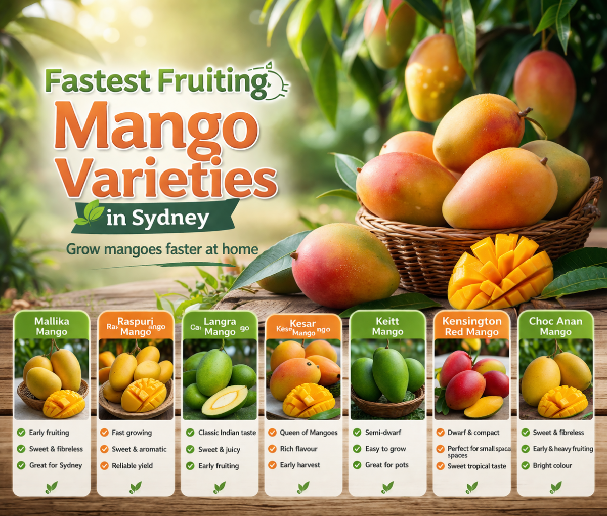 Fastest Fruiting Mango Varieties in Sydney