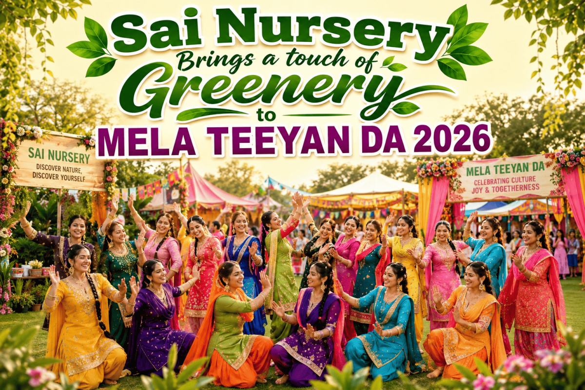 Sai Nursery Brings a Touch of Greenery to Mela Teeyan Da 2026