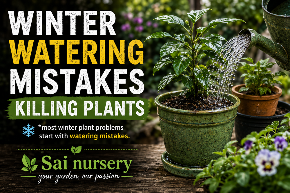 Winter Watering Mistakes That Kill Plants