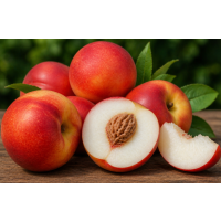 Premium white-flesh nectarine with exceptional sweetness